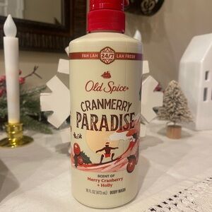 Old Spice Cranmerry Paradise Body Wash Full Size NEW